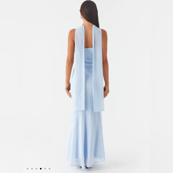 Peppermayo- Under The Pagoda Maxi Dress - Blue - Picture 2 of 3